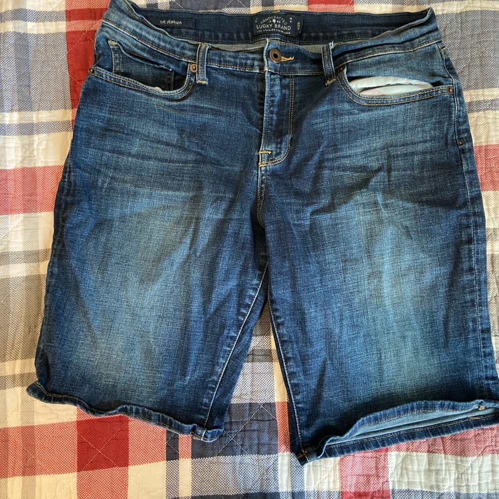 Lucky Brand Bermuda Jean shorts